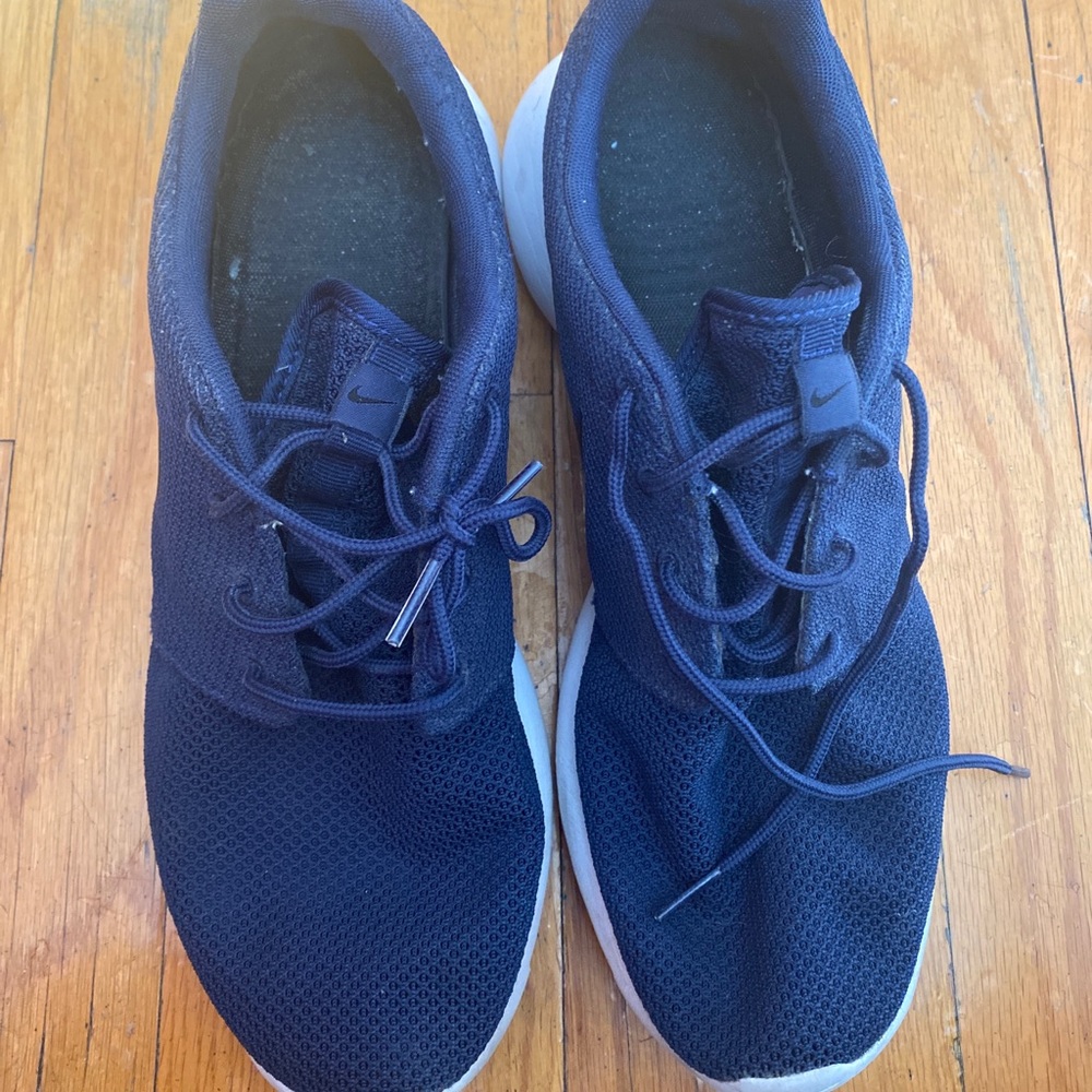Nike Roshe Blue Running Sneakers